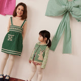 Hello Simone -  Isami Dress Mint Dots