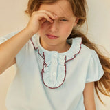 Hello Simone -  Paquerette Top Ice Blue