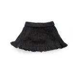 Iver and Isla :: Pointelle Frill Skirted Bloomer Noir