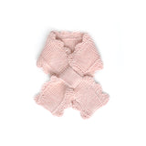 Iver and Isla:: Lace-Edge Keyhole Scarf Blush