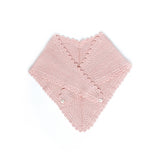 Iver and Isla:: Lace-Edge Shawl Blush