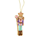 Jollity & Co. :: Beaded Candy Nutcracker Ornament