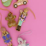 Jollity & Co. :: Beaded Candy Nutcracker Ornament