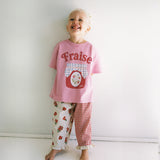 Juni :: Jnr Fraise Tee  Pink
