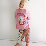Juni :: Jnr Fraise Tee  Pink