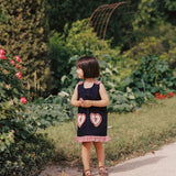 Juni :: Polly Dress  Indigo