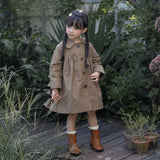Wonnyribbon :: Ruffle Trench Coat