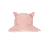 Konges Sloejd :: 키티 수영 모자 Grs 파우더 핑크 