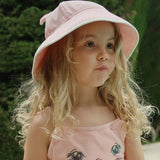 Konges Sloejd :: 키티 수영 모자 Grs 파우더 핑크 