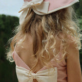 Konges Sloejd :: 키티 수영 모자 Grs 파우더 핑크 