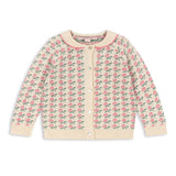 [Pre-Order] Konges Sloejd :: Belou Knit Collar Cardigan Rose