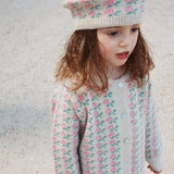 [Pre-Order] Konges Sloejd :: Belou Knit Collar Cardigan Rose