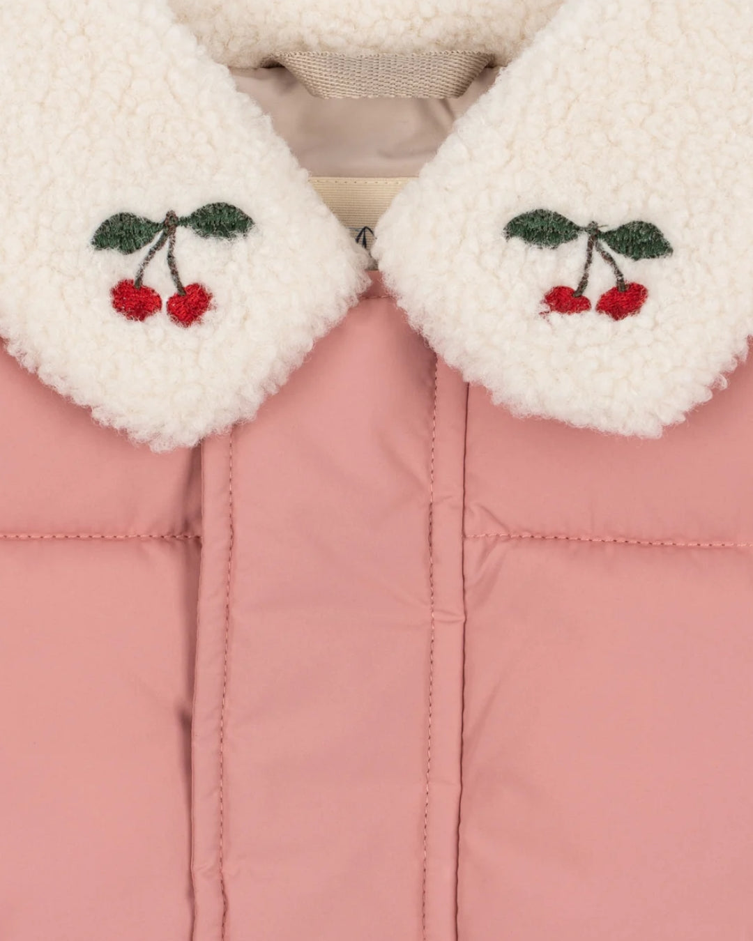 Konges Sløjd Alpi Collar Jacket Rosette - kids padded jacket, view 2