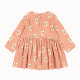 [Pre-Order] Konges Sloejd - Elin Dress Gots Ciao Miao Rose