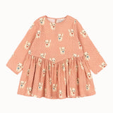 [Pre-Order] Konges Sloejd - Elin Dress Gots Ciao Miao Rose