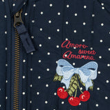 Konges Sloejd - Juno Printed Dot Bomber Jacket Dot Nuit Petite