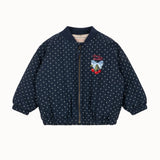 Konges Sloejd - Juno Printed Dot Bomber Jacket Dot Nuit Petite