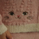 Konges Sløjd Kitty Cardigan Silver Pink - kids cardigan, view 5
