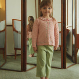 Konges Sloejd - Roli Flared Pants Ocs Leek Green