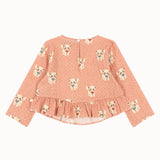 Konges Sloejd - Elin Blouse Gots Ciao Miao Rose