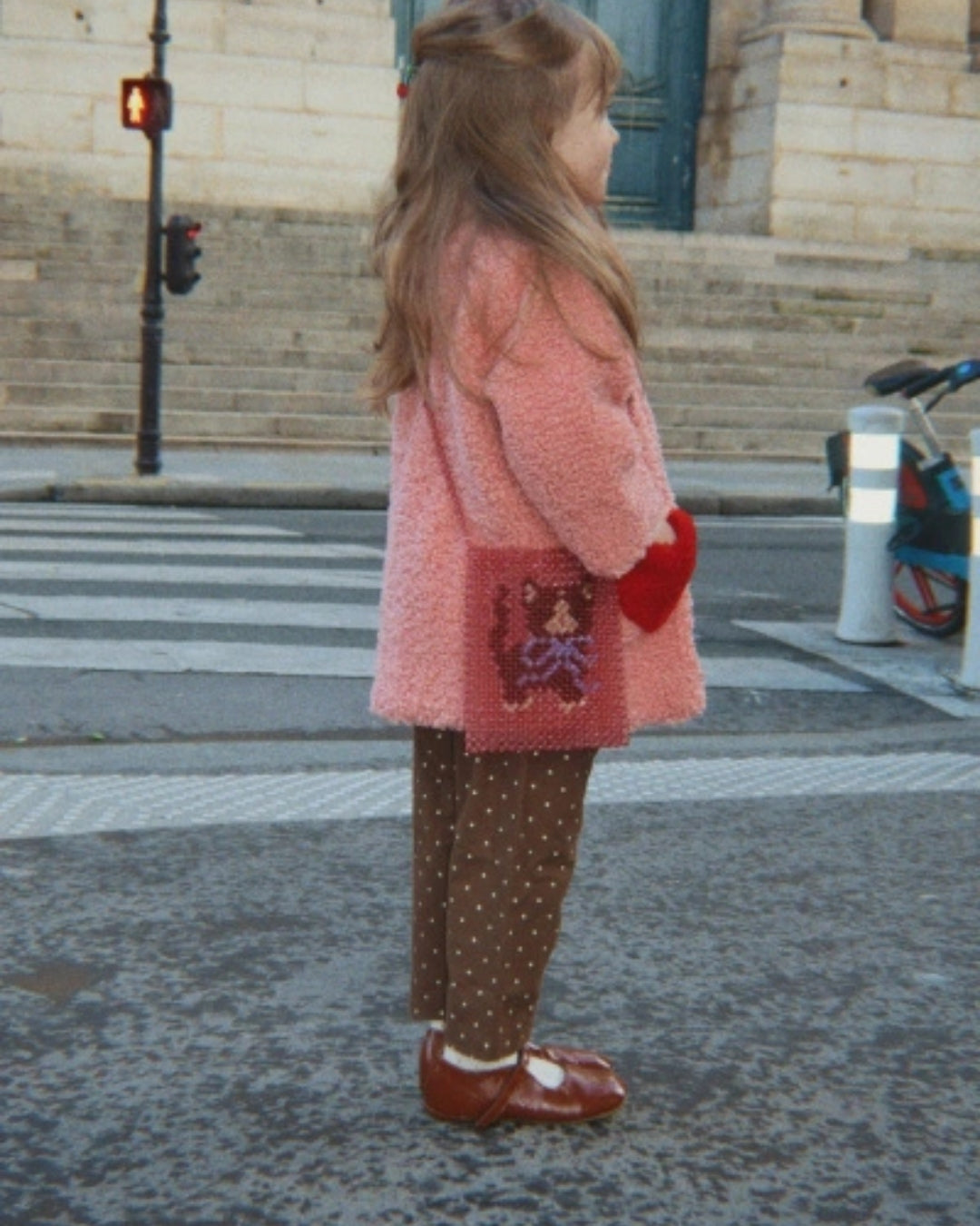 Konges Sløjd Kitty Perla Cross Body Bag Mellow Rose - kids crossbody bag, view 2