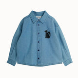 [Pre-Order] LW Denim Skunk SP LS Shirt Blue