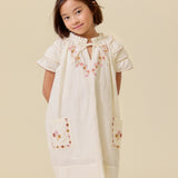 Lali Kids -  Linnea Dress In Antique White