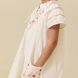 Lali Kids -  Linnea Dress In Antique White