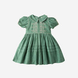 Lali Kids -  Maragold Dress In Peridot Green