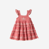 Lali Kids -  Nanette Dress In Faded Rose