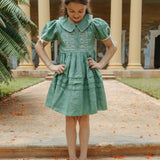 Lali Kids -  Maragold Dress In Peridot Green