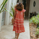 Lali Kids -  Nanette Dress In Faded Rose