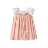 Lali Kids - Coradress In Cantaloupe Chex
