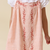 Lali Kids - Coradress In Cantaloupe Chex