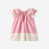 Lali Kids -  Linnea Dress In Peony Pink