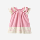 Lali Kids -  Linnea Dress In Peony Pink