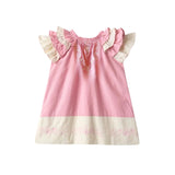 Lali Kids -  Linnea Dress In Peony Pink