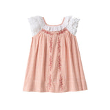 Lali Kids - Coradress In Cantaloupe Chex