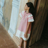 Lali Kids -  Linnea Dress In Peony Pink