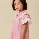 Lali Kids -  Linnea Dress In Peony Pink