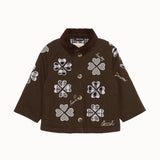 Sissel Mini - Lillibeth Mini Jacket Checked Brown