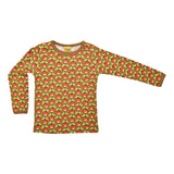 Duns :: Long Sleeve Top Brown Radish