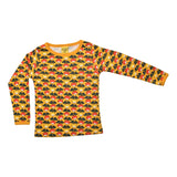 Duns :: Long Sleeve Top Yellow Multi Radish