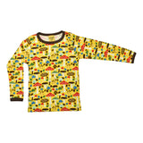 Duns :: Long Sleeve Top Yellow Mushroom