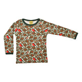 Duns :: Long Sleeve Top Bull Finch Honeydew Blue