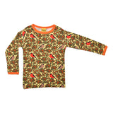Duns :: Long Sleeve Top Yellow Bull Finch
