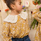 Louise Misha :: Blouse Clea Honey Mountain Avens