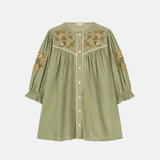 Louise Misha :: Dress Floriane Almond
