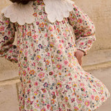 Louise Misha :: Dress Heidi Cream Wild Flowers