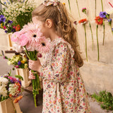 Louise Misha :: Dress Saralou Cream Wild Flowers